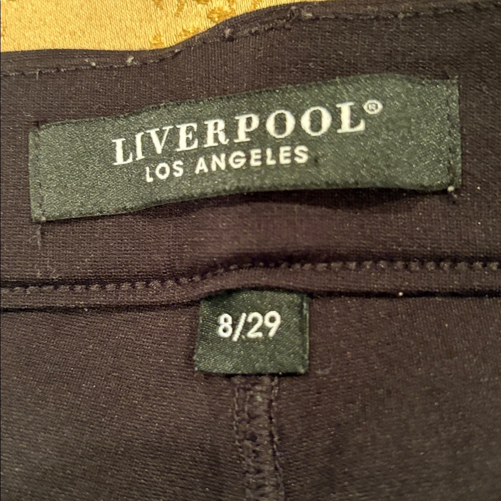 Liverpool Gia Glider Black Skinny Jeans, Pull-On, 8/29 - Picture 5 of 9